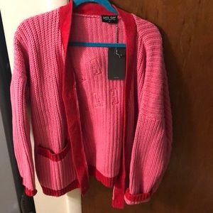 Lazy oaf NWT one size cardigan